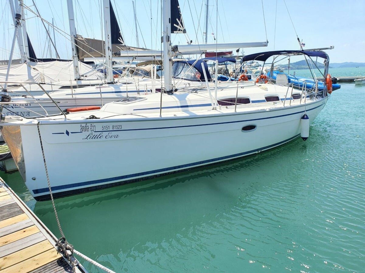 Bavaria Cruiser 34 Andaman Cruiser sailing near Phuket