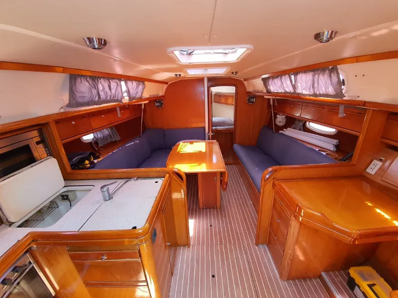 Cockpit of Bavaria Cruiser 34 Andaman Cruiser